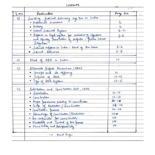 LLB LAW ARBITRATION PROJECT FILE
