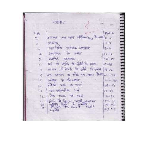 LLB LAW ARBITRATION PROJECT FILE IN HINDI