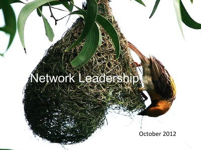 Leadership Learning Community Bay Area Learning Circle with June Holley - Net...