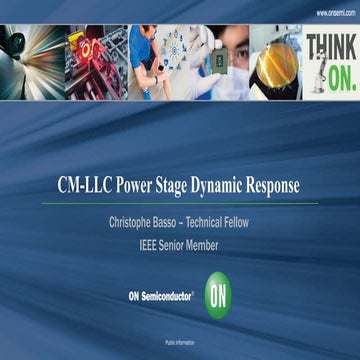 LLC CM  NCP1399 SIMPLIS MODEL MANUAL.PDF