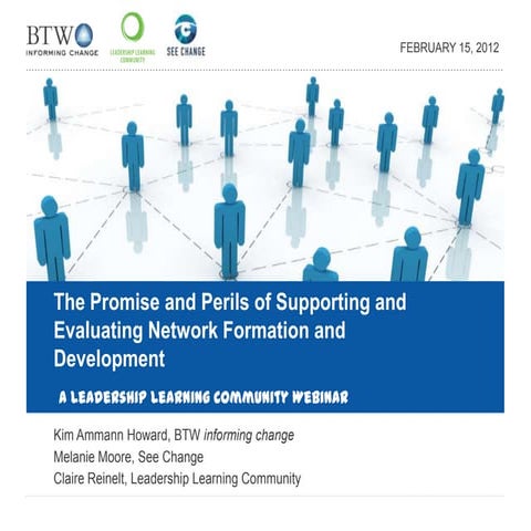 LLC Webinar on Networks 2.14.2012