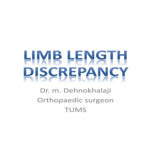 limb length discrepancy