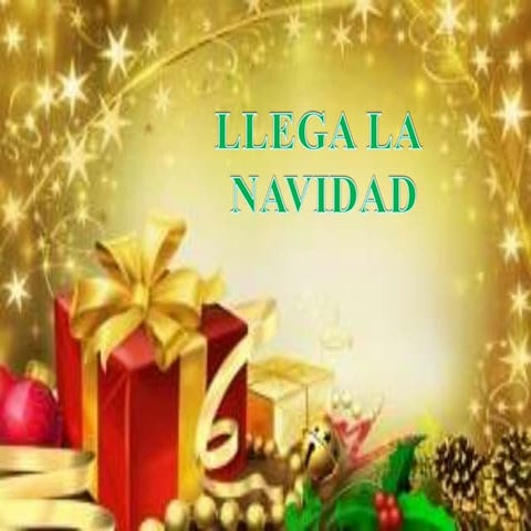 Llega la navidad