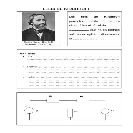 Lleis de kirchhoff