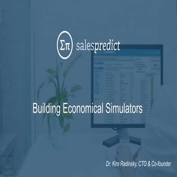 Building Economical Simulators