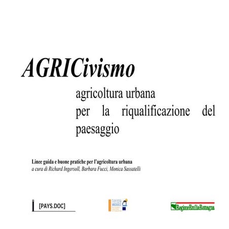 AGRICivismo_Linee guida e buone pratiche per l’agricoltura urbana