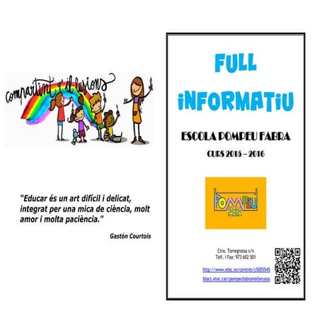 Llibret informatiu 2015 16