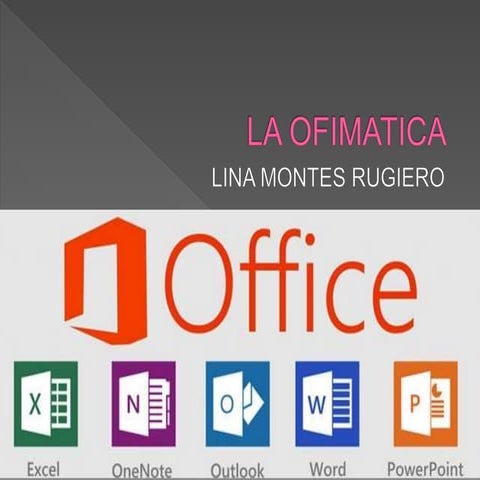 LA OFIMÁTICA Y LA HOJA DE CALCULO 