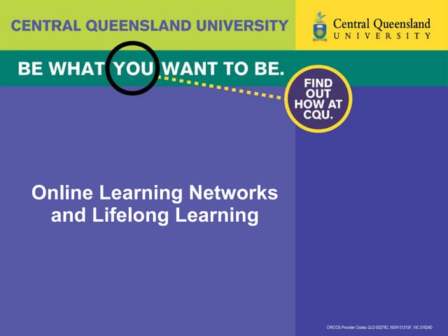 LifeLong Learning Conference Presentation