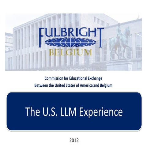 The US LLM Experience