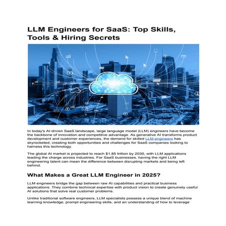 LLM Engineers for SaaS_ Top Skills, Tools & Hiring Secrets.pdf