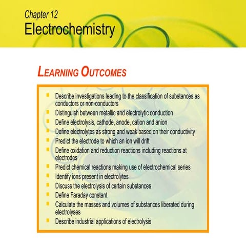 C12 electrochemistry