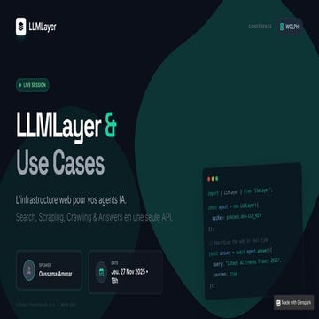 LLM Layer : Customer Introduction of our API Solution | PDF
