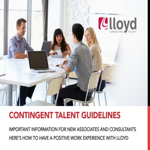 LLoyd Contingent Talent Guidelines