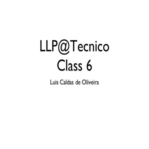 Llp tecnico-class6