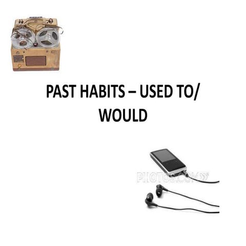 Llpi9.2 past habits – used to
