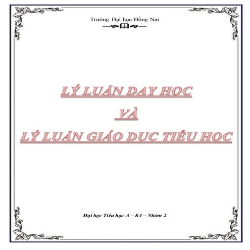 Sử dụng phương pháp trực quan khi dạy học tiểu học