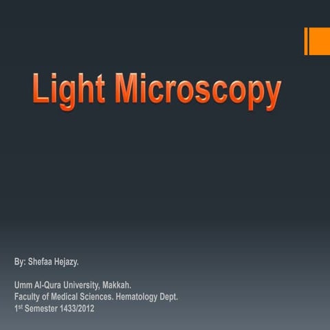 Light Microscopy