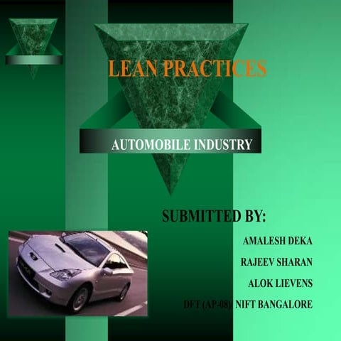 Lean- automobile