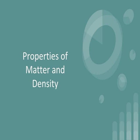 Density notes