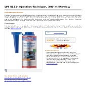 Lm 5110 injection reiniger, 300 ml