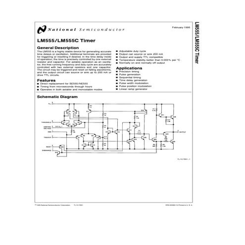Lm555 | PDF