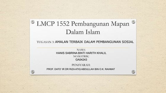 Mapan islam task 3 | PPTX