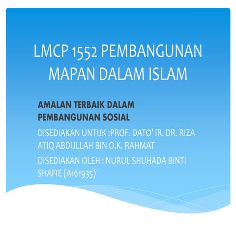 Mapan islam task 3 | PPTX