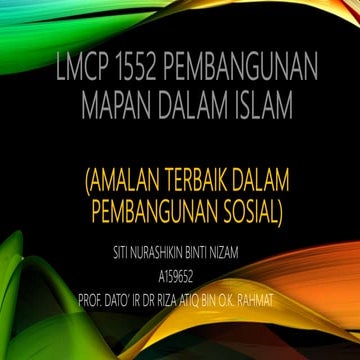 Mapan islam task 3 | PPTX