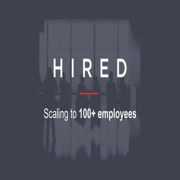 Scaling to 100+ Employees