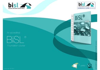 BiSL® - Business Information Services Library - Foundation