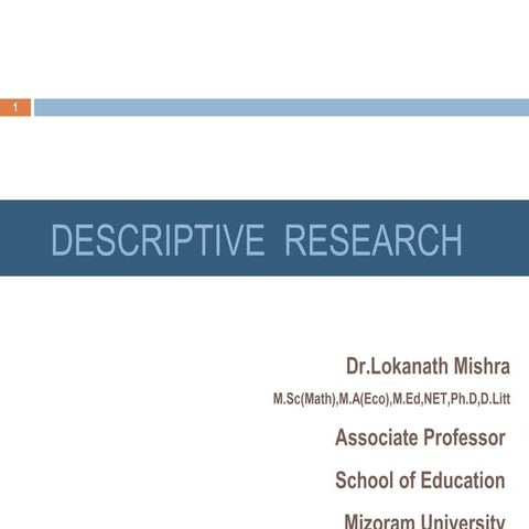 Lm descriptive research