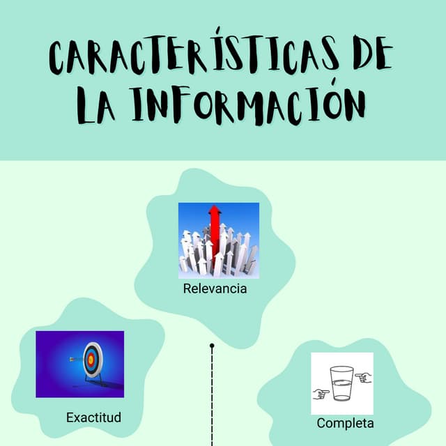 Lámina-Características de la información