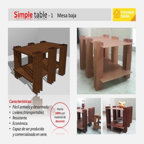 Láminas a3 mesa simpe table.+uso.correcc. imag.