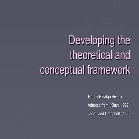 Láminas desarrollo theoretical framework[1]