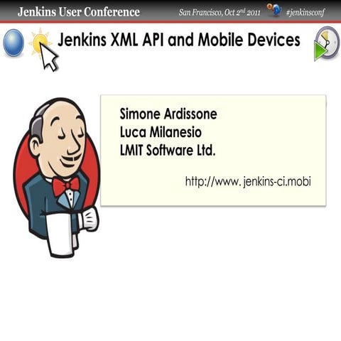 JenkinsMobi: Jenkins XML API for Mobile Applications