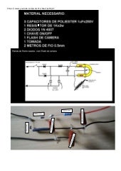 ''Lâmpada de ponto caseira'' com fl...