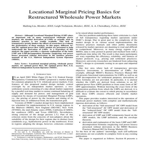 Lmp basics.ieeepesgm2009.hllt