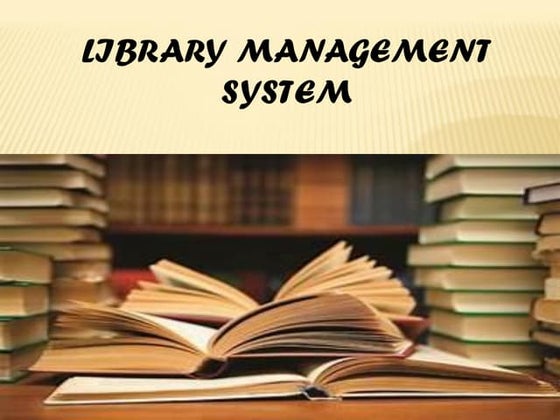 Library management system | PPT