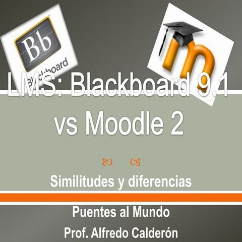 Bblackboard vs Moodle