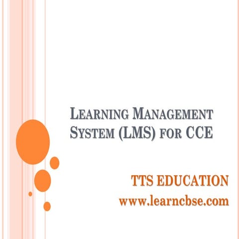 LMS for cce learn cbse | PPT