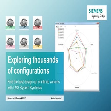 Exploring thousands of configurations: Find the best design out of infinite v...