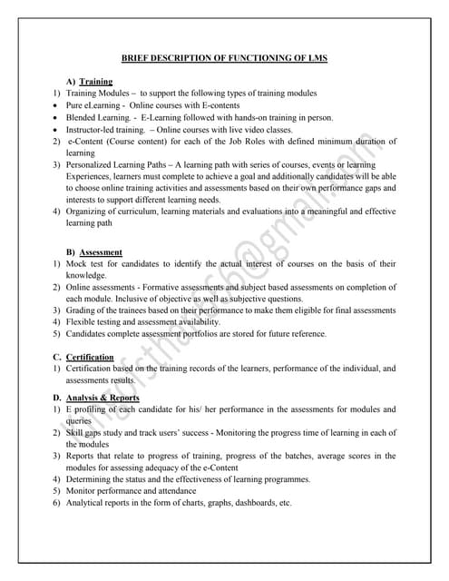 Lms Framework Pdf Lms Framework Pdf