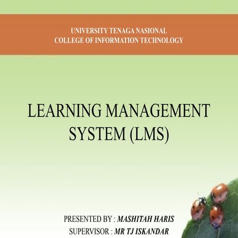 Lms learning management system a game changer | PPTX