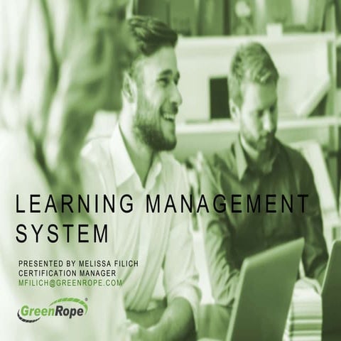 The Learning Management System - GreenRope