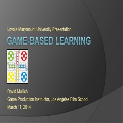 LMU Elements of a Game Discussion