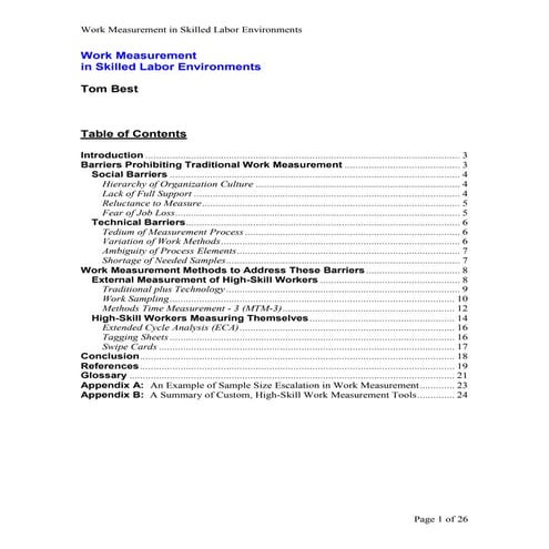 Challenging the Norms - Time Usage Model for Mobile Underground Mining ...