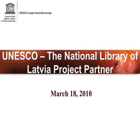 Lnb Project And Unesco Lnc