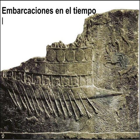 Línea de tiempo embarcacion