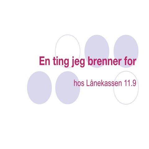 Lånekassen pres 11.9